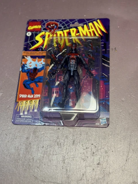 Figurine Spider-Man 2099 Hasbro 2006 – Cape Amovible – Marvel Origins – Neuf