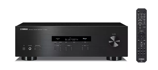 Yamaha R-S202 2-Channel Natural Sound Stereo Receiver with Bluetooth (Black)