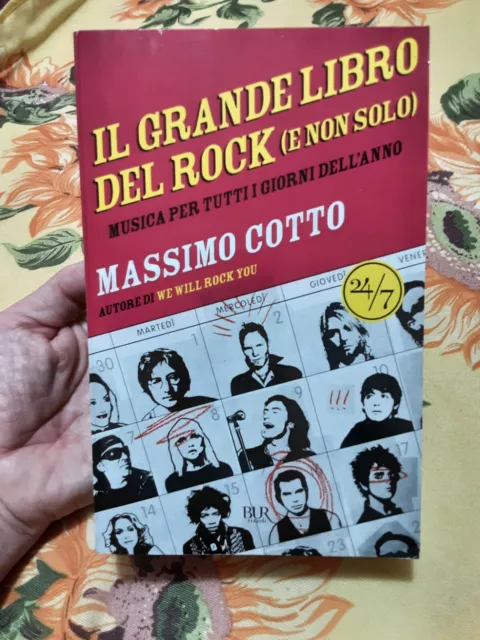Massimo Cotto - IL GRANDE LIBRO DEL ROCK - 1 edizione BUR 2011