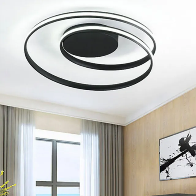 Modern Acrylic Creative LED Strips Ceiling Lamp Pendant Chandelier Light Fixture 2
