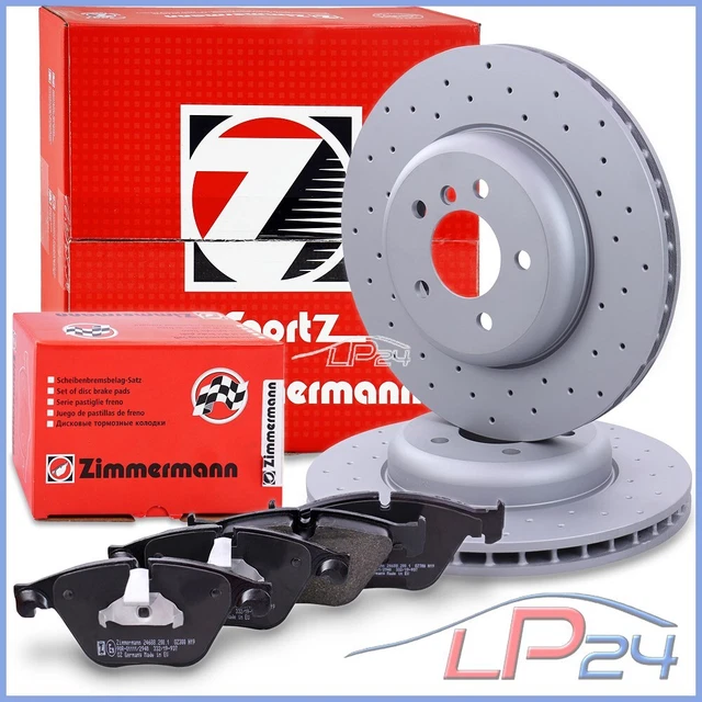 Kit Disques Et Plaquettes De Frein Sport ZIMMERMANN Avant Pour Audi Q5 8 - Référence 52358097 - Neuf