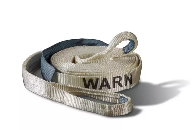 Warn Recovery Strap 88922 2 Inch Width x 30 Foot Length; Rated to 14400 Pounds