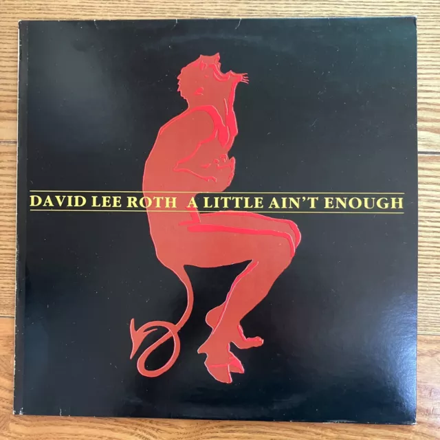 David Lee Roth - A Little Aint Enough 1991 Korea Orig LP Vinyl