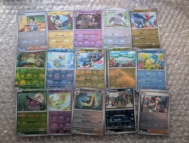 Pokemon TCG: Scarlet & Violet - Black Bolt & White Flare Singles -  NM/Reverse/Pokeball/Holo - Pick Wb Pokemon