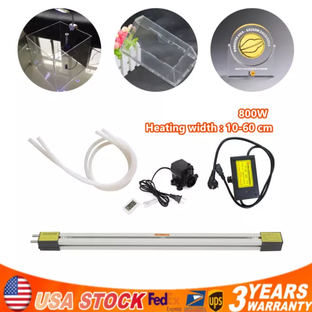 24"Acrylic PVC Plastic Strip Heater Bender Bending Machine Hot Heating Bender AC