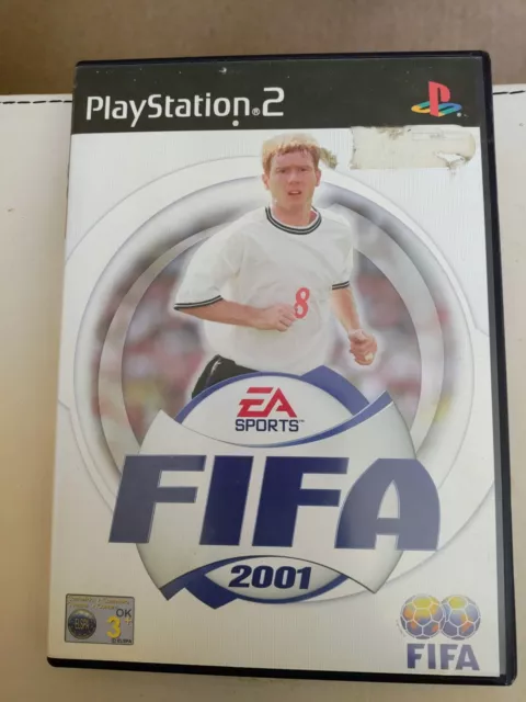 FIFA 2001 EA sports football game (Sony PlayStation 2, 2001) + manual *reduced**