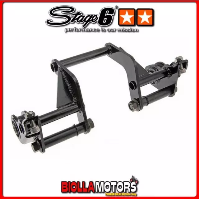 S6-9916605 Telaietto Reggiblocco Modificato Stage6 Subframe Yamaha Aerox - Mbk N