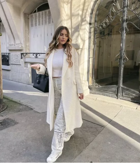 Zara sales cream coat