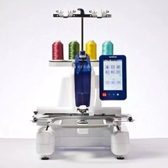 Brother Persona 100 Embroidery Machine w/Stand & Attachments 