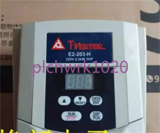 1PCS TAIAN Inverter E2-203-H 220V 2.2KW in good condition#YC