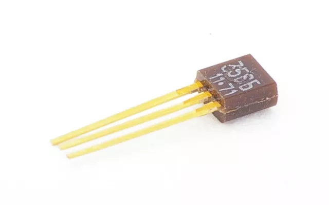 KT358B LOT OF 4 SOVIET GOLD-PLATED SILICON NPN TRANSISTOR 0.1W 40mA 2