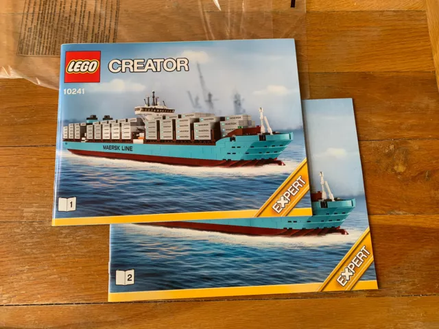 LEGO CREATOR Maersk Line Triple-E Container Ship With Instructions EUR 210,36 - PicClick