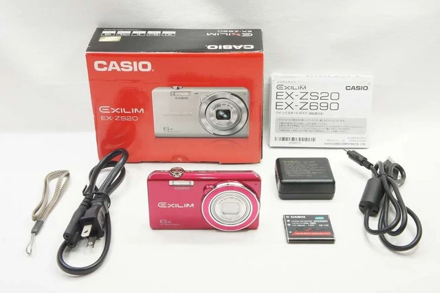 MINT] CASIO EXILIM EX-ZS20 16.1MP Compact Digital Camera Red