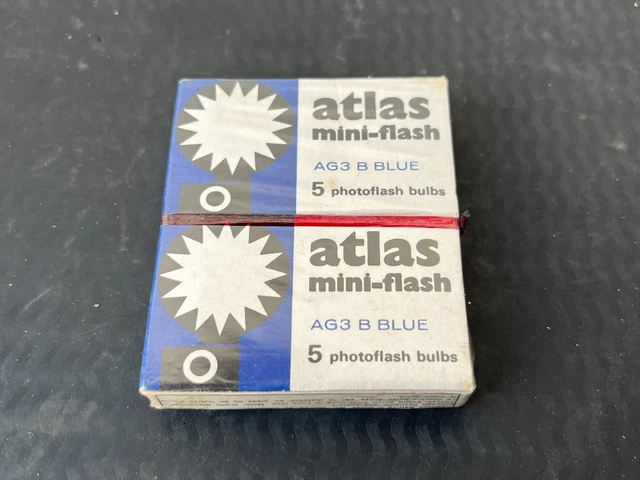 Lot De 5 Ampoules Photo Flash EDISWAN AG-3B D'occasion - Vintage Pour Collectionneur