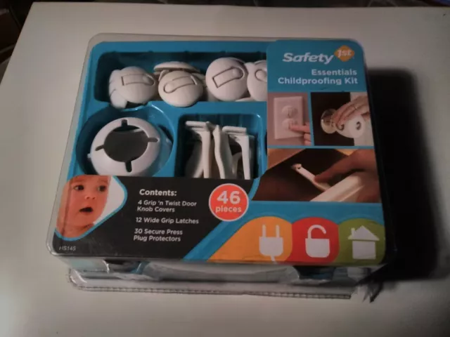 Safety 1st Essentials Child Proofing Kit 46 Pieces Doors and Plugs Protectors