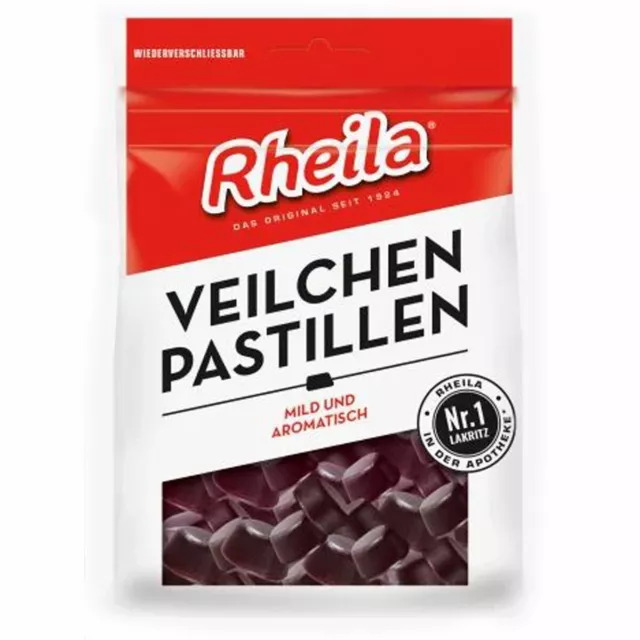 Rheila Viola Pastiglie Hartlakritz Pastiglie senza-Lattosio
