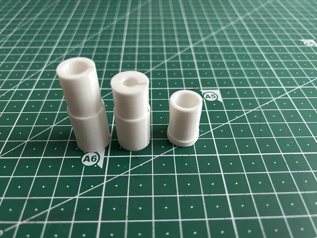 Adaptateur/porte Crayon Pour Stabilo P88 - Compatible Machine De Découpe Cricut, Blanc, Fait Main