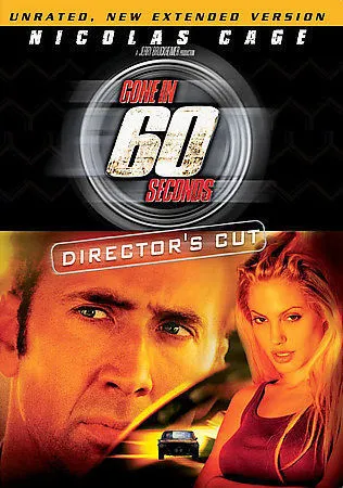 Gone in 60 Seconds (DVD, 2005, Directors Cut Unrated) Extended