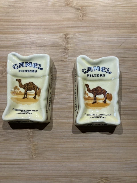 Cendrier Publicitaire Vintage Camel – Rétro, Collection Tabac, Décoration