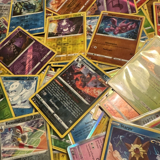 Carte Pokemon: Lotto Da 20 Carte Comuni Con 3 Holo Con Possibilità Di - Foto 2