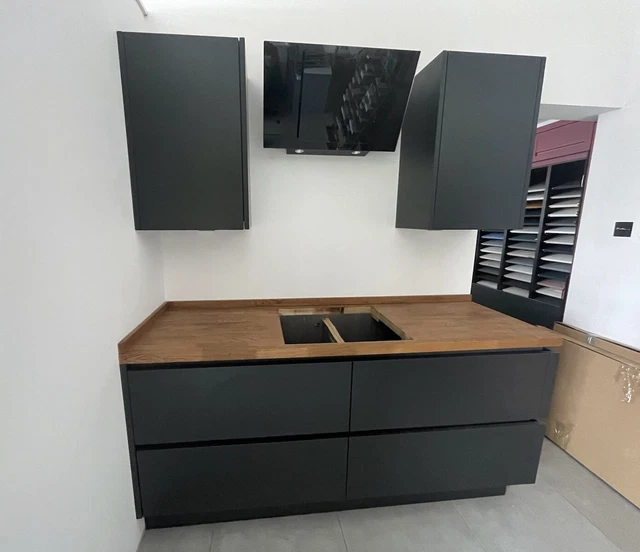 EX DISPLAY KITCHEN Units, Cupboards, Drawers, Slab Doors, WorktopMatte