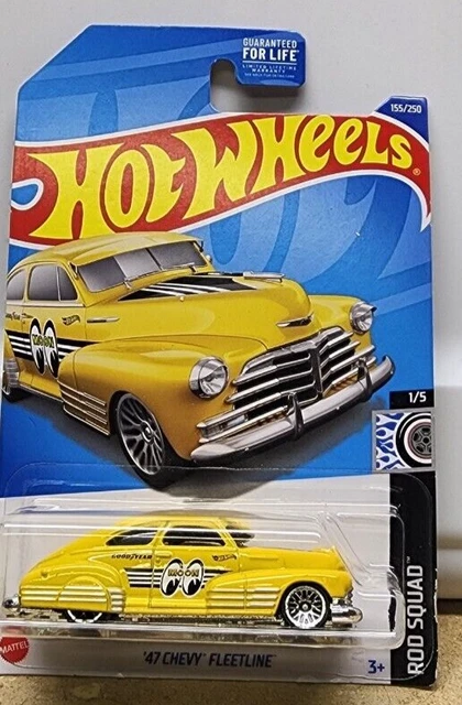 Hot Wheels 55 Chevy Rod Squad 3/10 - Modello 1:64 - FiTech Fuel Injection - Colori Nero E Oro - Mattel 2025 - 4