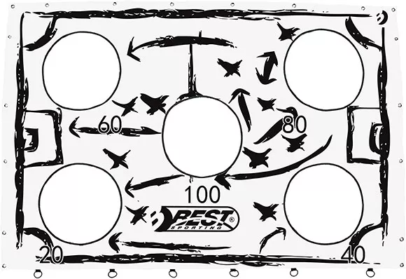 Ausstellungsstück: Best Sporting 11079 Fußballtorwand "Taktik" 193 x 150 cm