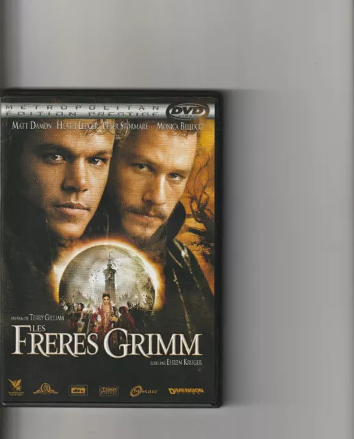 dvd les frères Grimm Matt Damon Monica Bellucci