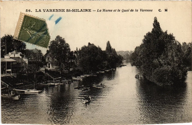 CPA La Varenne La Marne et le Quai de la Varenne (1347532)