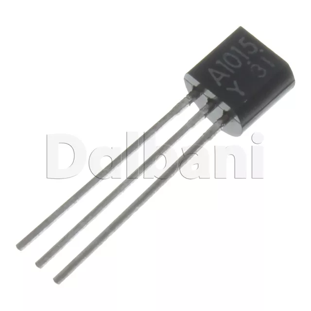 5pcs 2SA1015-Y New Toshiba Transistor 150mA 50V 3 Pin TO-92 A1015 PNP Si
