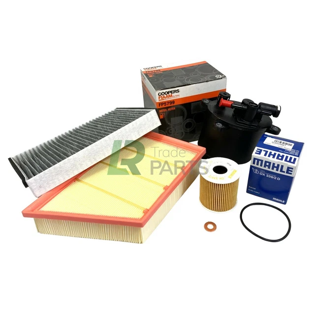 RANGE ROVER EVOQUE 2.2 Service Kit Oem Engine Filters Set (2012+) Td4 Sd4 Diesel £52.95