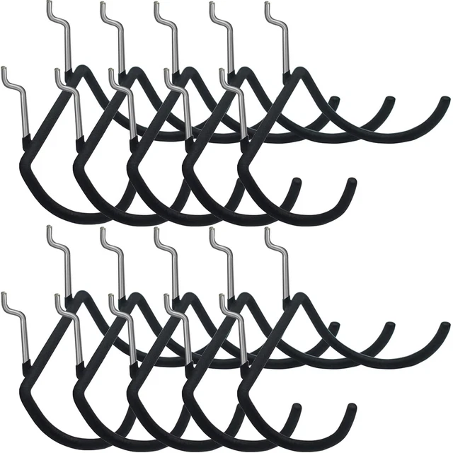 10 Pack Pegboard Power Tool Holder Pegboard Drill Holder Utility Heavy Duty P...