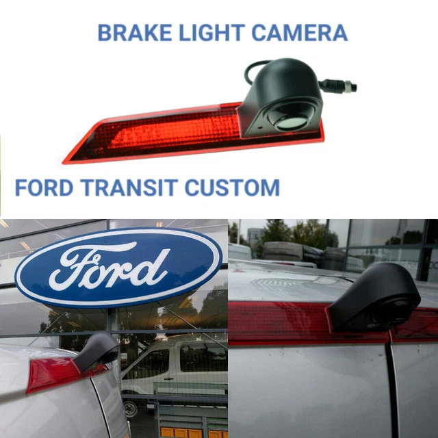 Direct Fit Reverse Parking Camera For Ford Galaxy Mk3/Mk4 & Transit Custom – Number Plate Light Mount – Night Vision