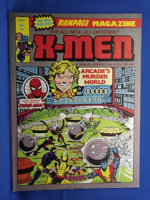 MARVEL MONTHLY RAMPAGE Magazine The All-New, All-Different X-Men # 41 ...
