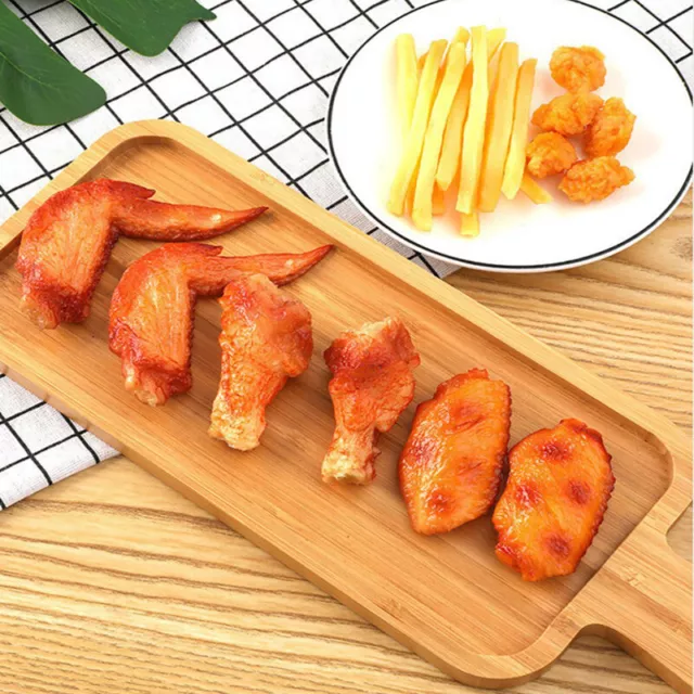 Simulation Chicken Wings Fake Food Props Kitchen Chicken Drumsticks Nugget Mo GN