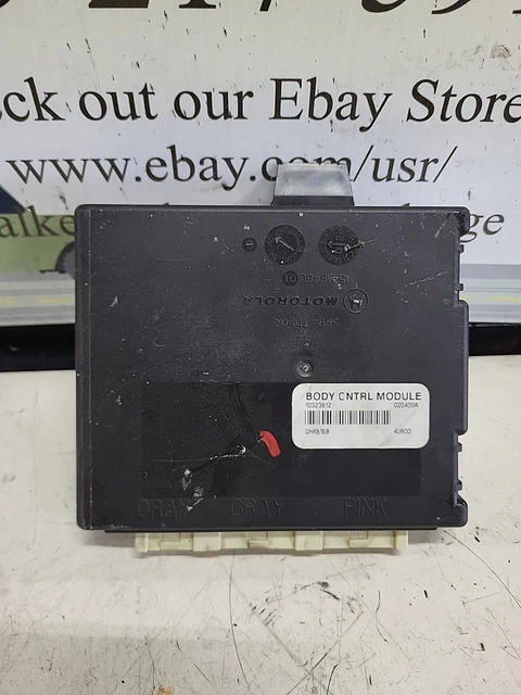 2000-2004 Impala Body Control Module 10323612 BCM #515