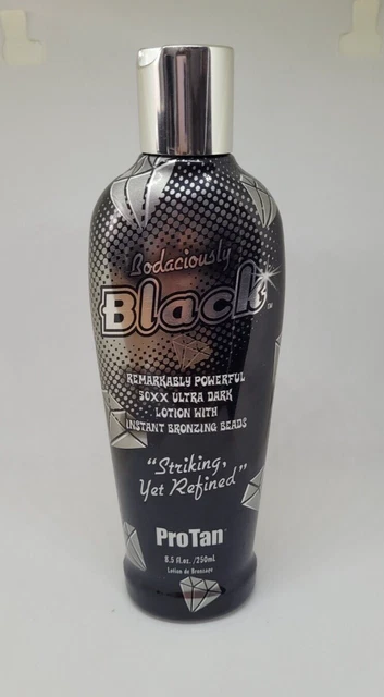 Loción bronceadora Pro Tan Bodaciously negra para tumbona