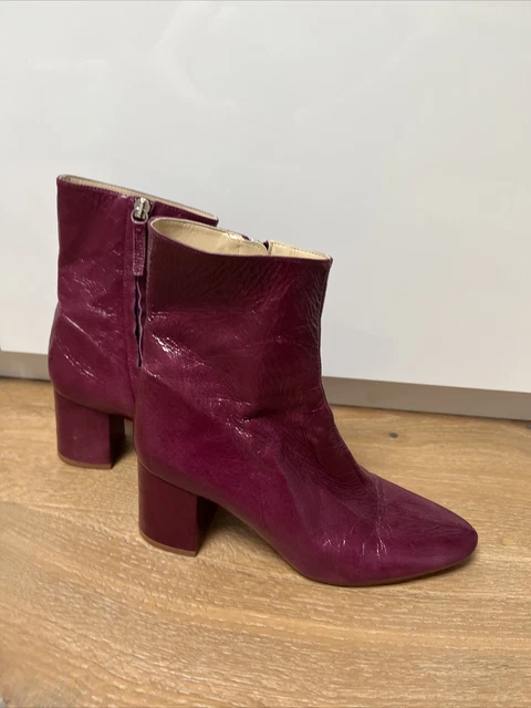 Stivaletti on sale bordeaux zara