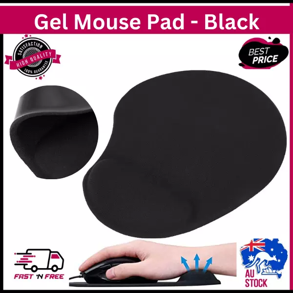 Comfort Wrist Gel Soft Rest Support Mat Mouse Mice Pad Gaming PC Laptop Computer