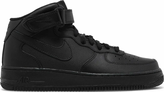 air force 1 mid triple black