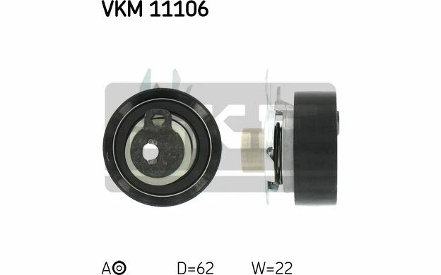 SKF Galet tendeur pour VOLKSWAGEN POLO VKM 11106 - Pièces Auto Mister Auto