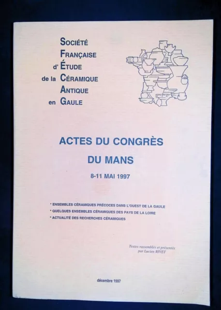 Société française d'étude de la céramique antique en Gaule Actes du congrès du M