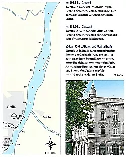 Die Donau von Kehlheim zum Schwarzen Meer Revierführer/Karte/Häfen/Führer/Buch 3