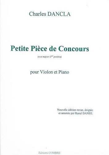 Partition pour violon - Charles Dancla - Petite pièce de concours