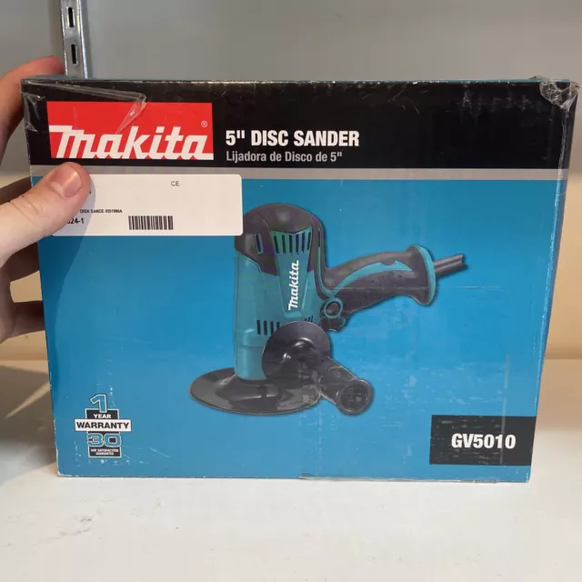 Makita 5 pulgadas Lijadora de discos 3.9A GV5010 Makita GV5010 088381091374