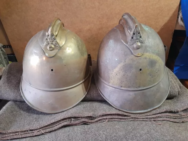 2  Coque De Casque Sapeur Pompier