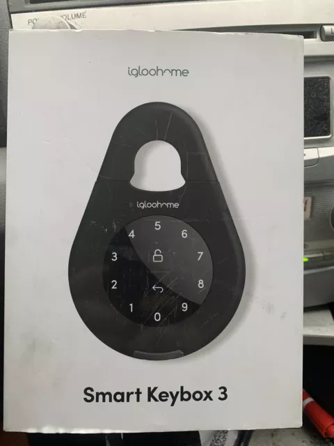 Igloohome Smart Keybox 3 (IGK3) caja fuerte para llaves grandes con sincronización Airbnb (iOS/Android) ¡NUEVO!