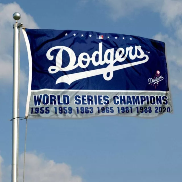 Los Angeles Dodgers Premium 3x5 ft Flag LA MLB Baseball Banner