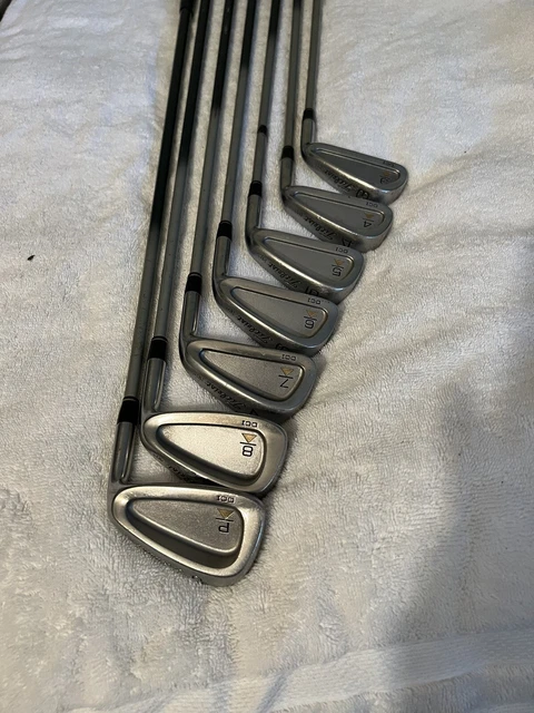 Titleist DCI Gold Iron Set 3-PW(No 9 IRON) RH 205MG Regular Flex 7 Club Set Used