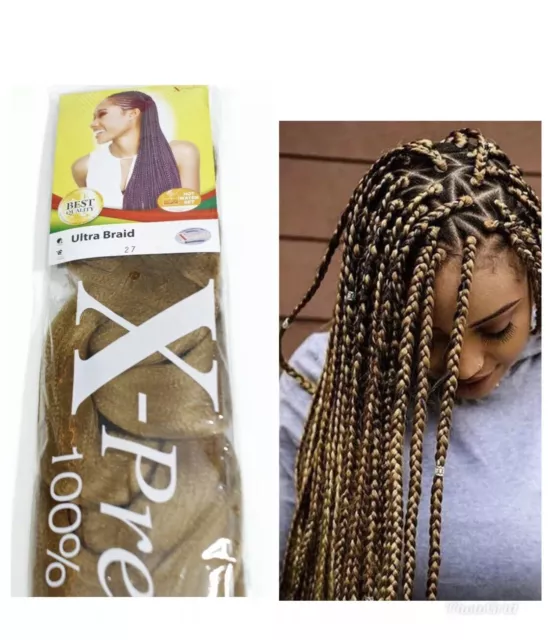 SMART BRAID 3 IN A PACK 26 Pre-Stretched,Pre-Plucked,Pre-Pulled Easy Braid  Hair
